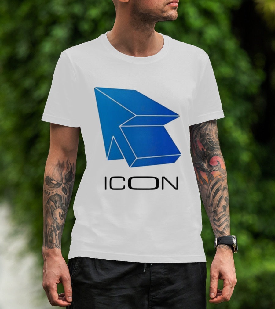 ICON Blue 3D Arrow T-Shirt
