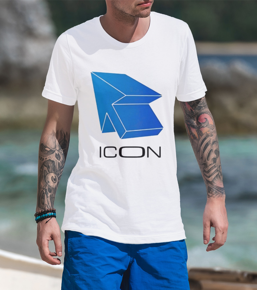 ICON Blue 3D Arrow T-Shirt