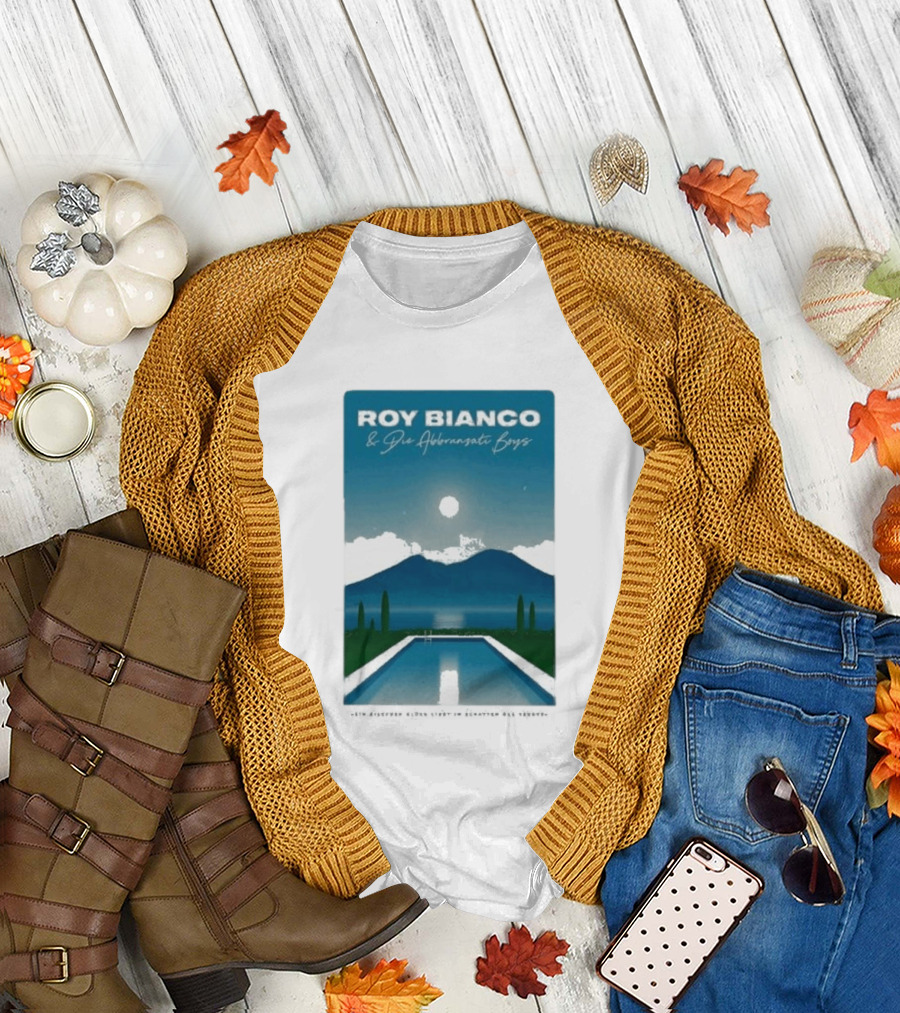 Roy Bianco & Die Abbrunzati Boys Tour 2024 Poolside Paradise Moonlit Mountain T-Shirt