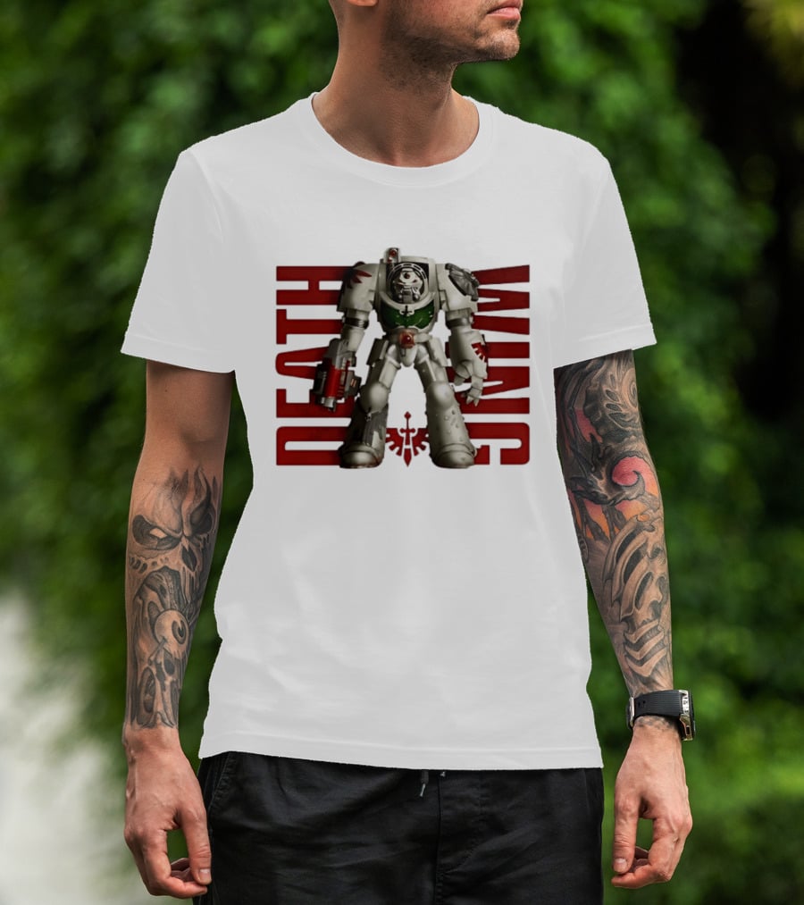Warhammer 40k Dark Angels Deathwing Terminator Armor T-Shirt