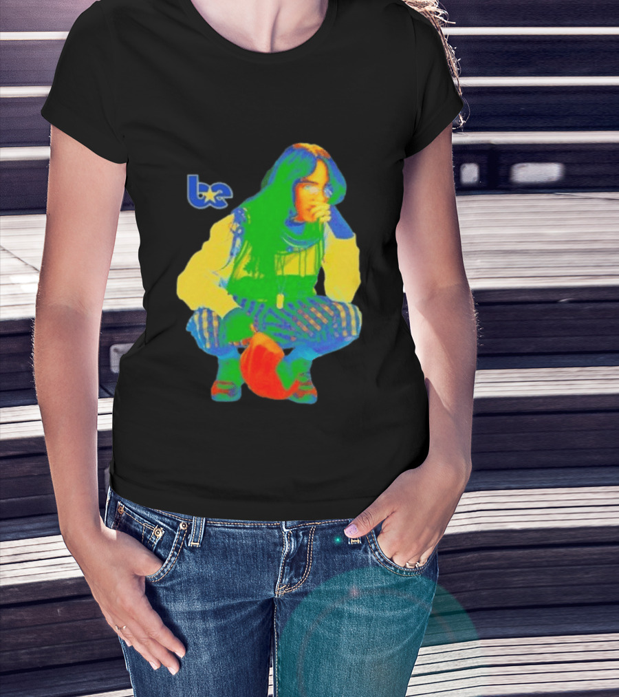 Billie Eilish Hit Me Hard And Soft The Tour 2026 BE Photo Star T-Shirt
