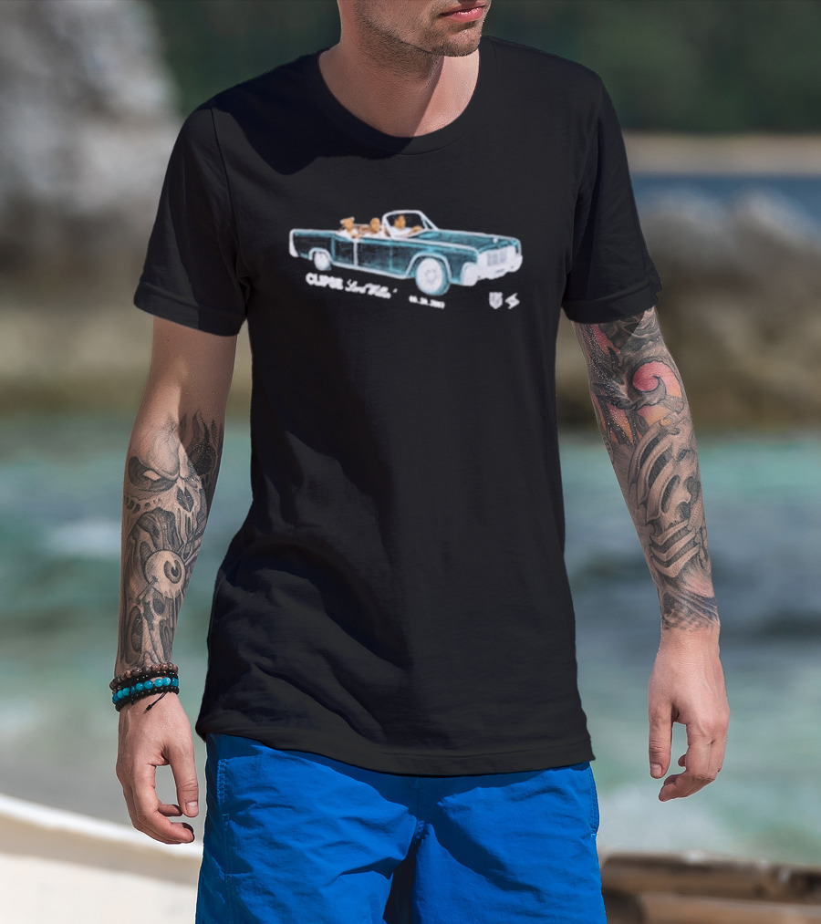Clipse Lord Willin' Star Trak Convertible Cadillac Virginia Plate T-Shirt