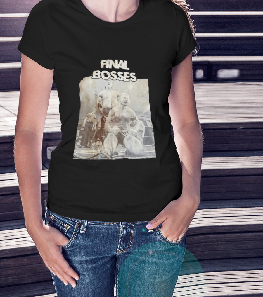 Final Bosses Wrestling Showdown VIF T-Shirt
