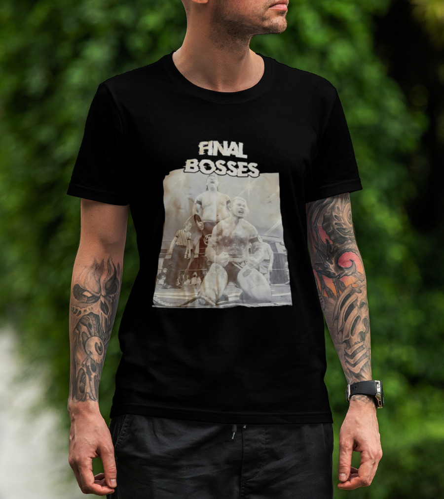 Final Bosses Wrestling Showdown VIF T-Shirt