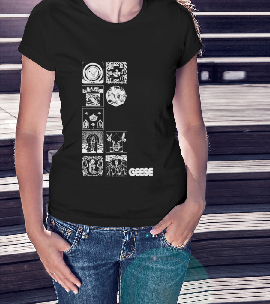 Geese Projector Cosmic Adventure Widgets And Geese T-Shirt