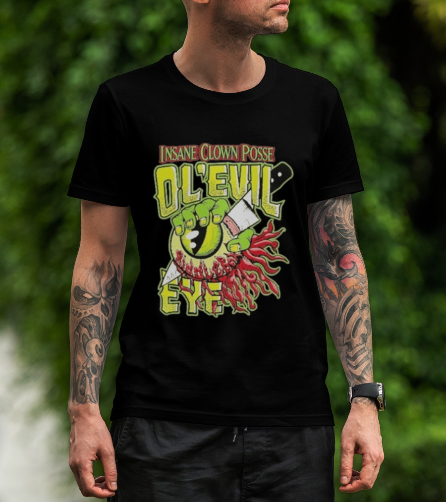 Insane Clown Posse Ol' Evil Eye Knife Hand T-Shirt