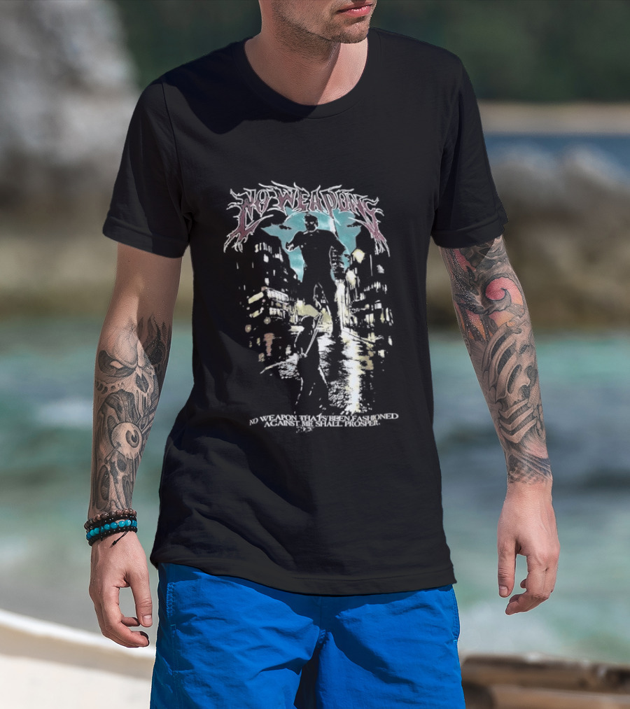 No Weapons Formed Against Me Shall Prosper Biblical T-Shirt