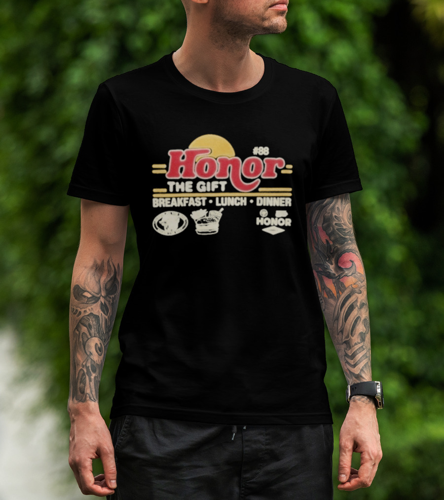 Honor The Gift Breakfast Lunch Dinner Stephen Curry 30 T-Shirt