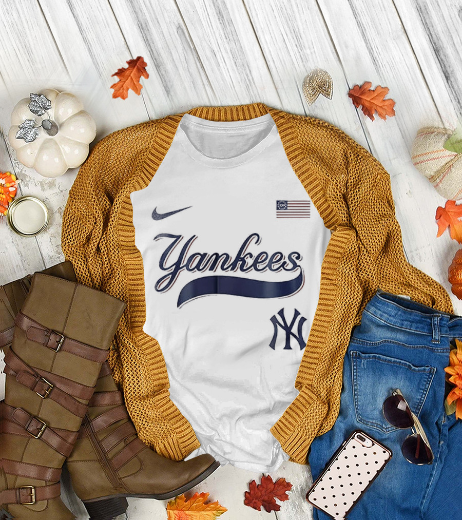 Nike New York Yankees USA Flag 250th Anniversary T-Shirt