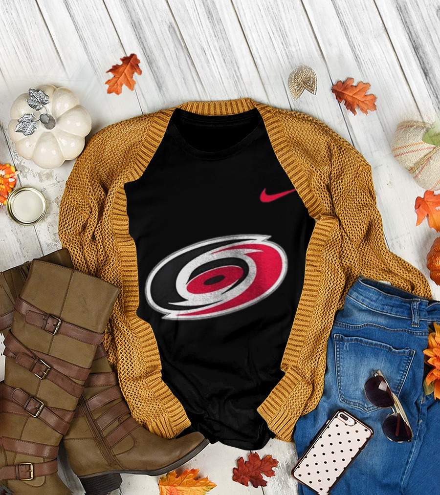 Carolina Hurricanes Nike Collaboration With Hello Kitty Hockey Series T-Shirt