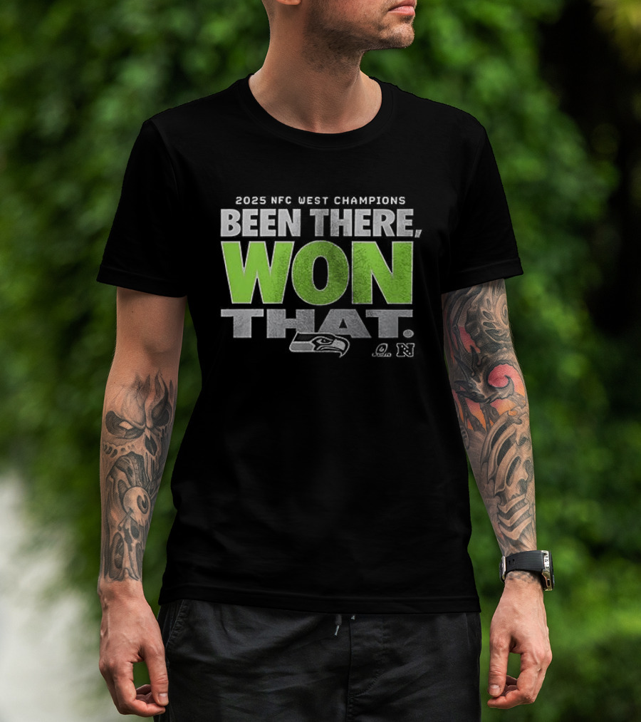 Seattle Seahawks NFC West Champions Been There Won That T-Shirt