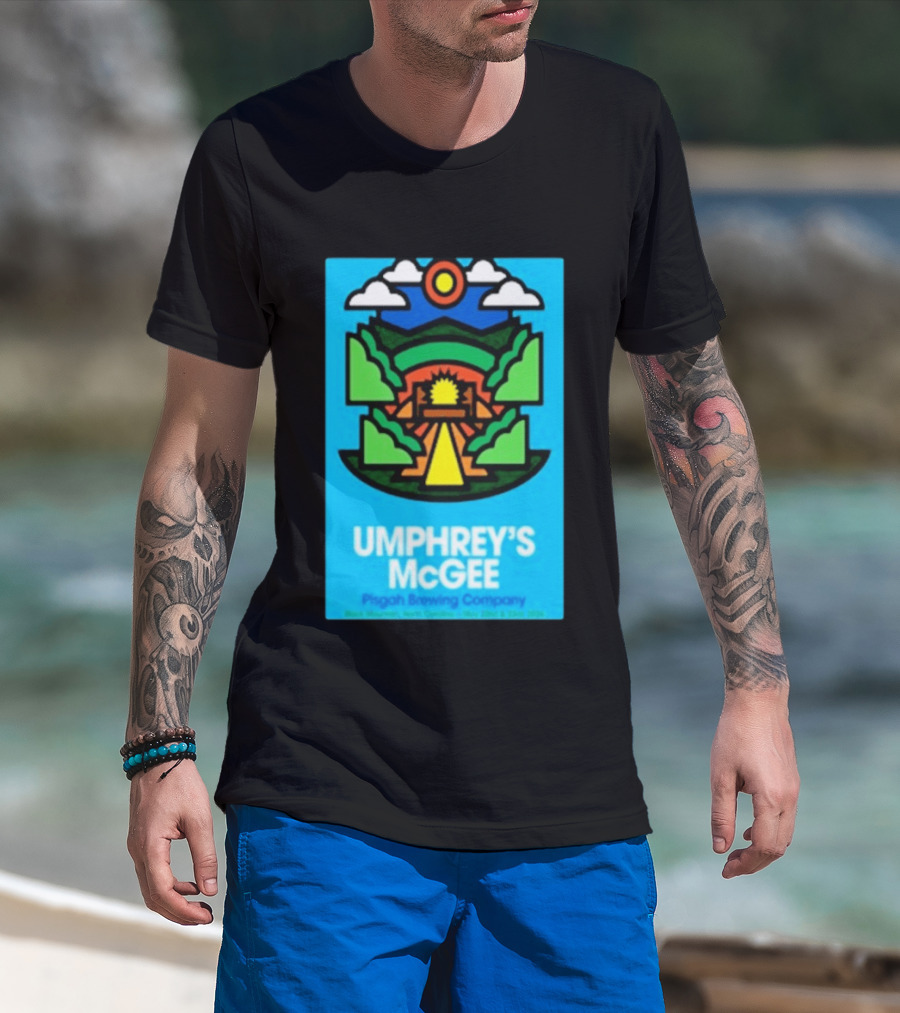 Umphrey's McGee Pisgah Brewing Company Black Mountain NC May 22nd 23rd 2026 T-Shirt