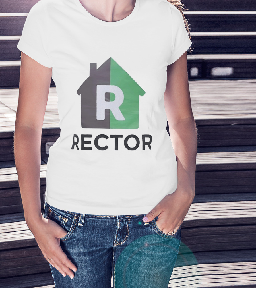 Rector R House Symbol Green And Grey T-Shirt