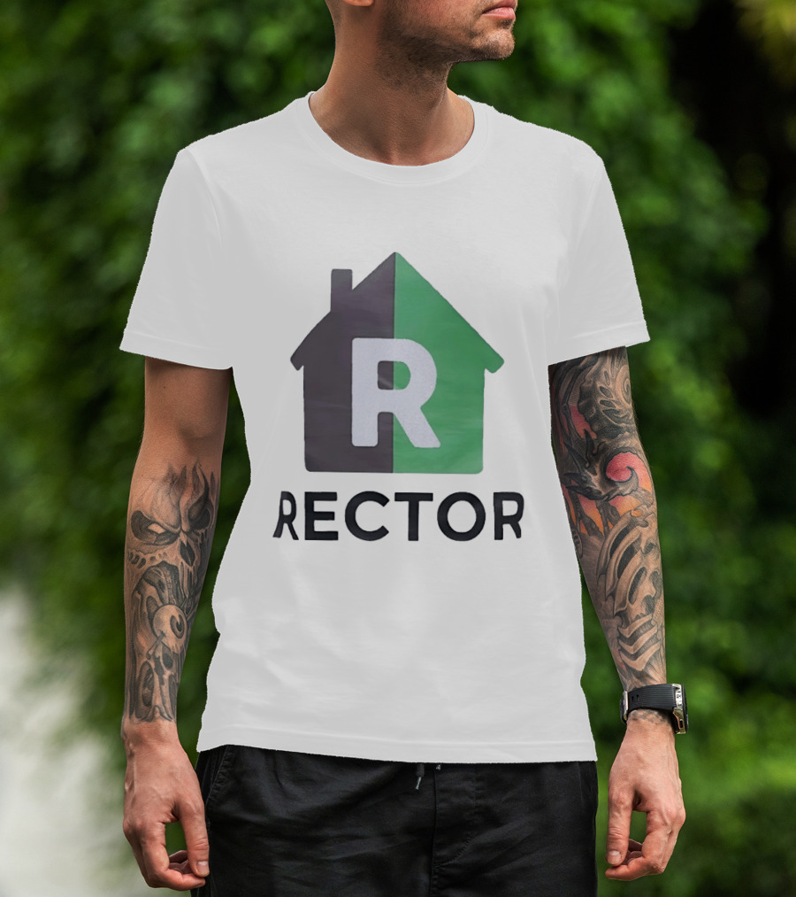 Rector R House Symbol Green And Grey T-Shirt