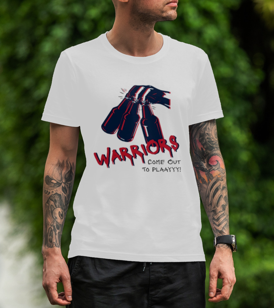 Warriors Come Out To Play Bottles T-Shirt