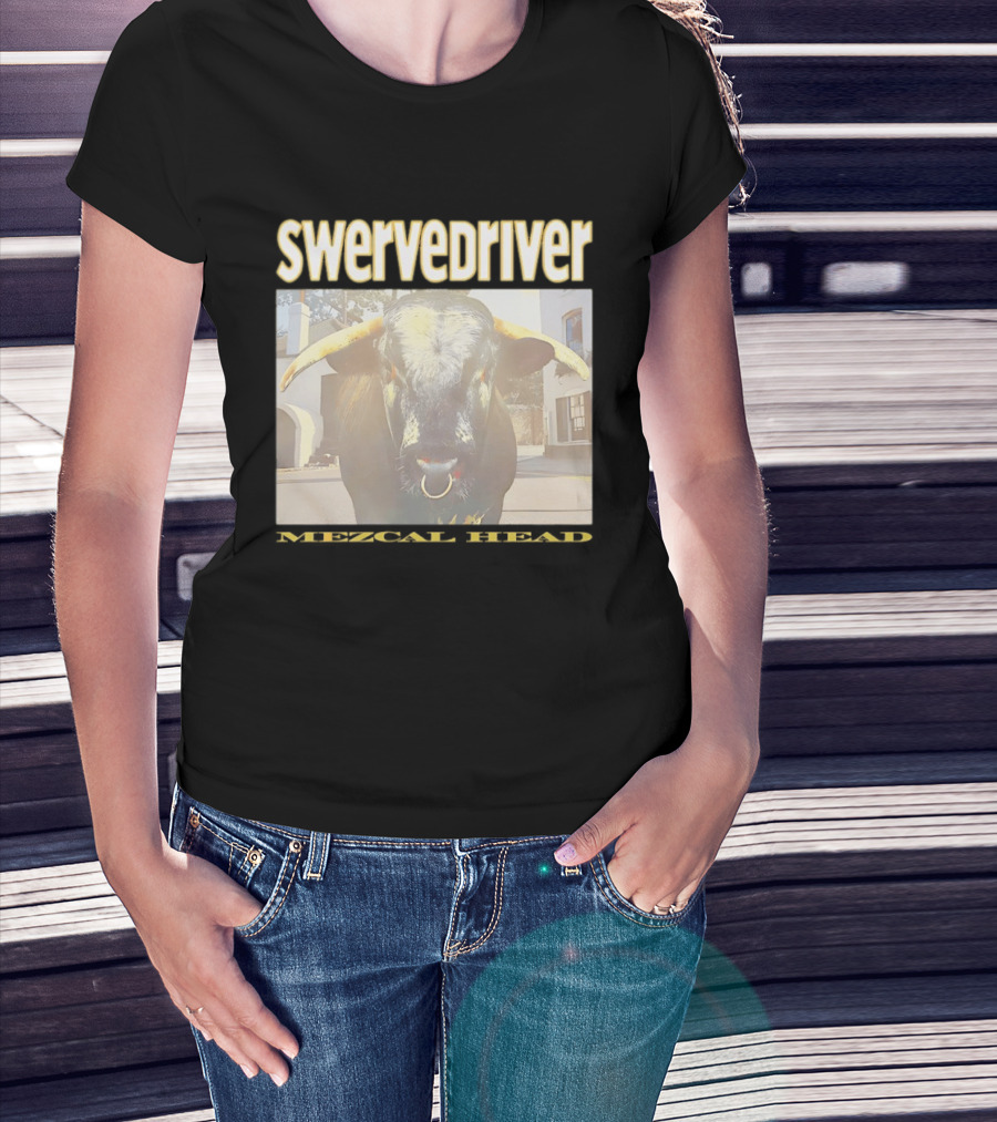 Swervedriver Bison Mezcal Head T-Shirt