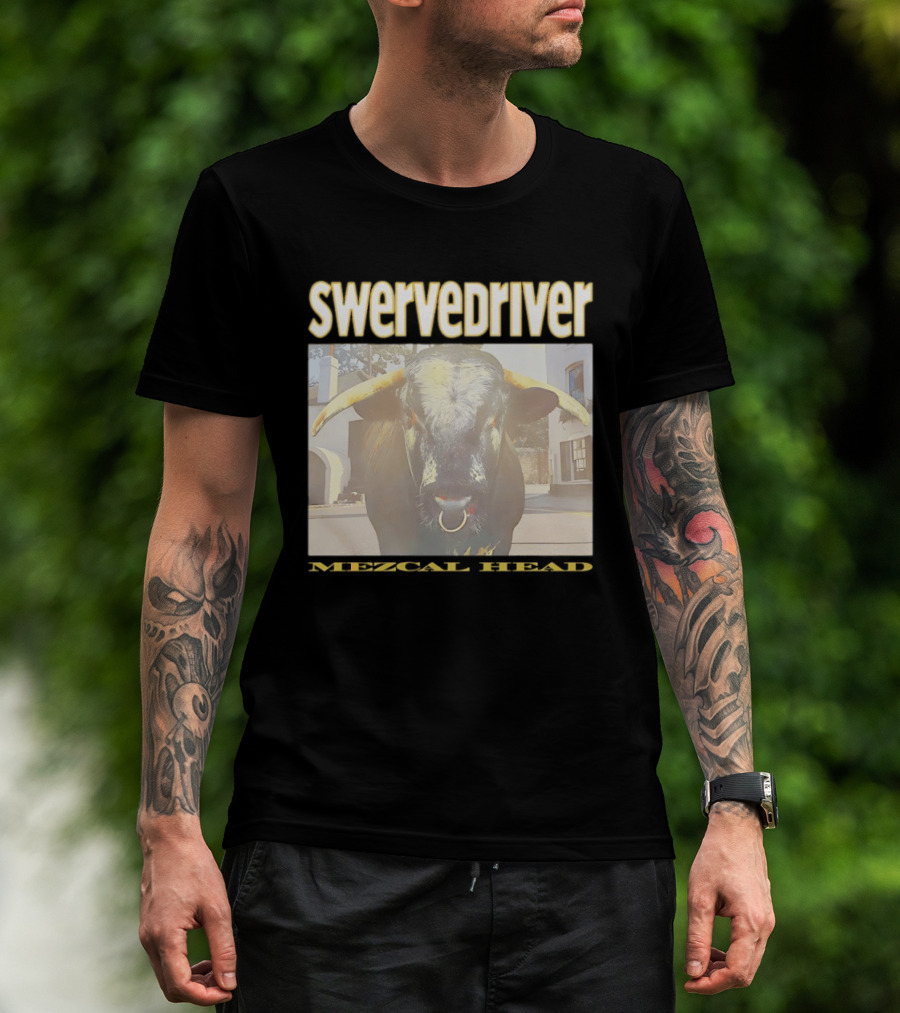Swervedriver Bison Mezcal Head T-Shirt