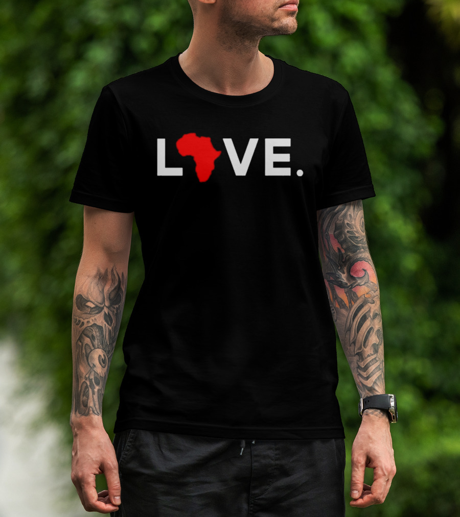 Valentine's Day Africa Love 2026 T-Shirt