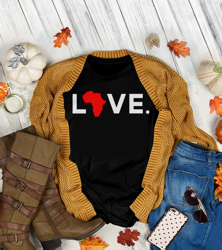Valentine's Day Africa Love 2026 T-Shirt