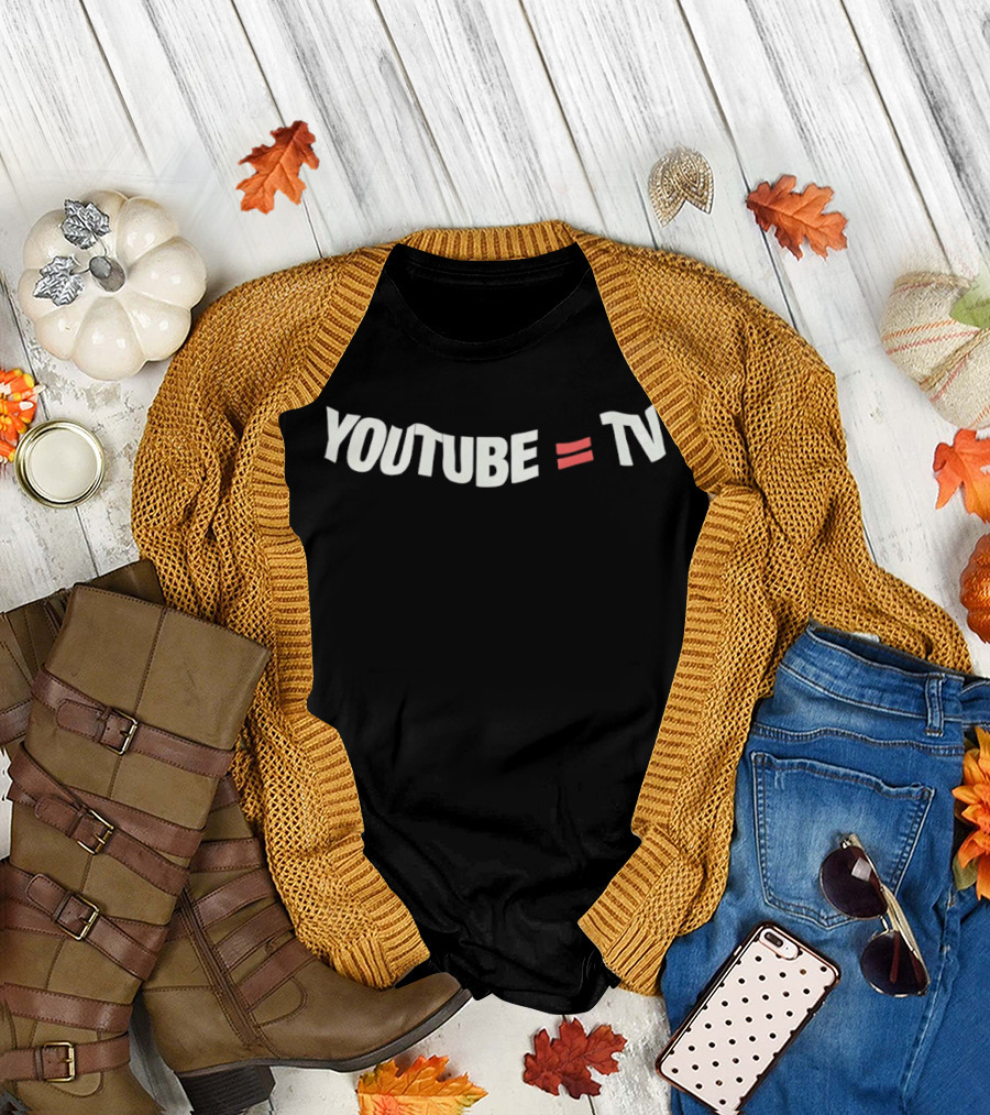 Youtube Equals Tv T-Shirt