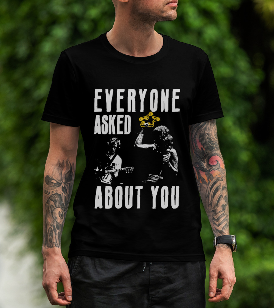 Everyone Asked About You Tambourine Iconic Performance T-Shirt