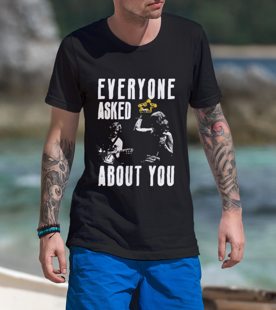 Everyone Asked About You Tambourine Iconic Performance T-Shirt