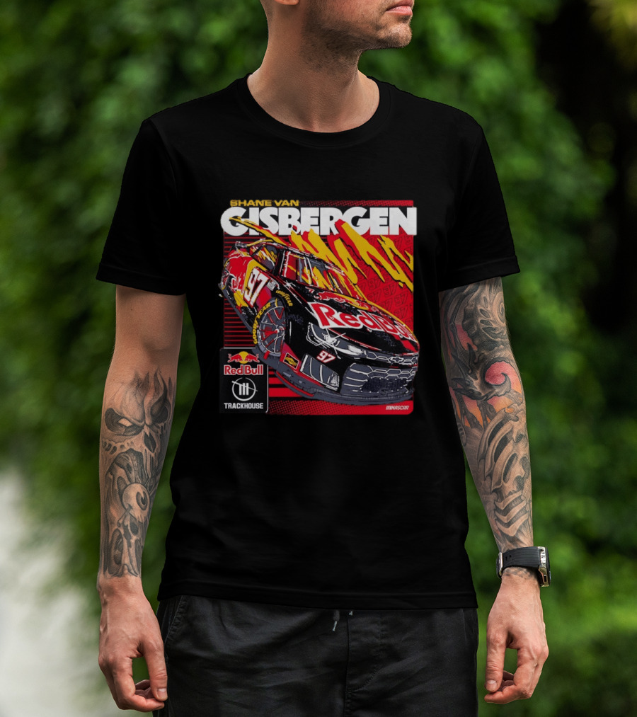 Shane Van Gisbergen No 97 Red Bull Chevrolet Camaro ZL1 Trackhouse NASCAR T-Shirt