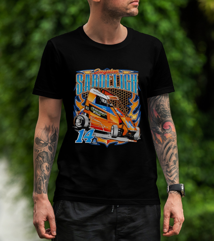 Jayden Sardelich The Pilot Company Mastercraft 14A Racing Sprint Car T-Shirt