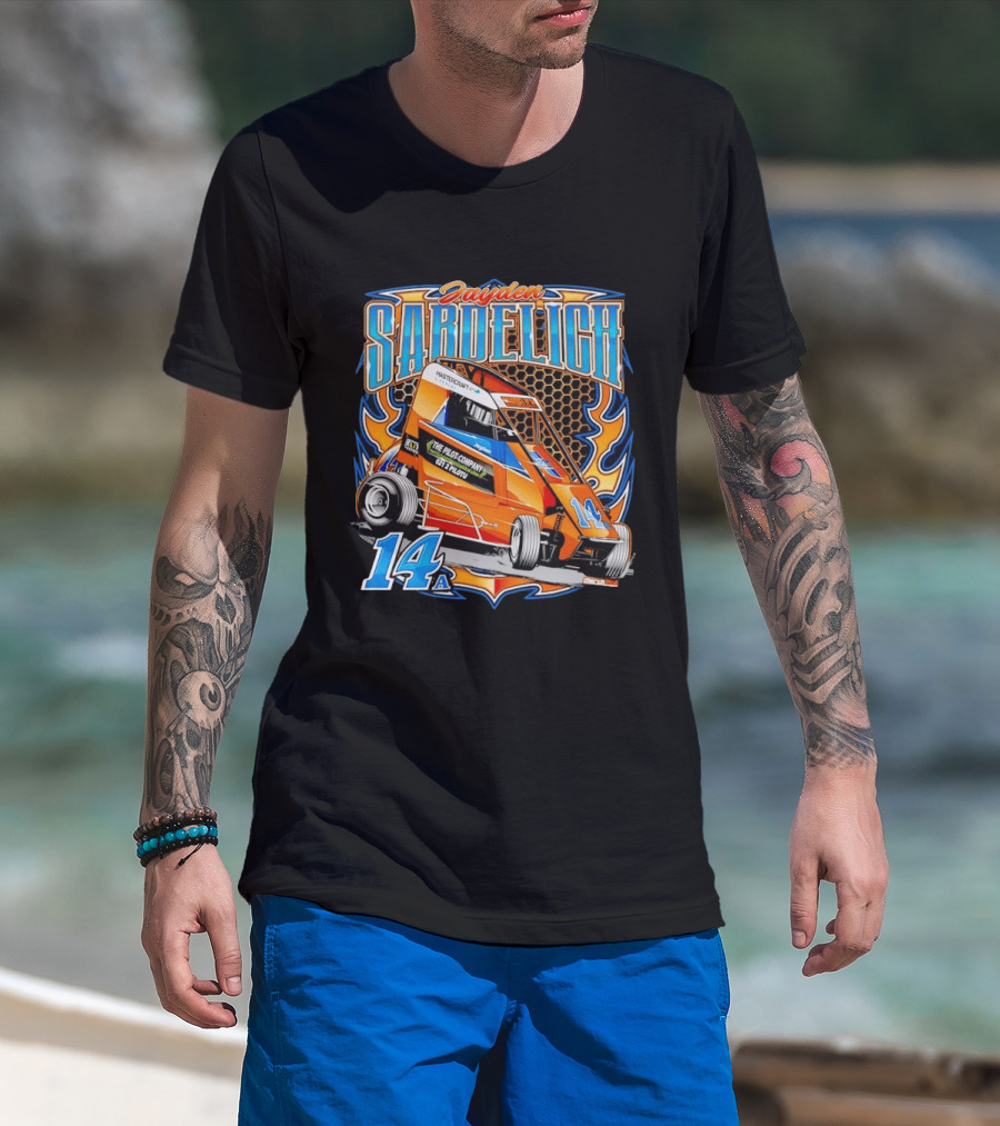 Jayden Sardelich The Pilot Company Mastercraft 14A Racing Sprint Car T-Shirt