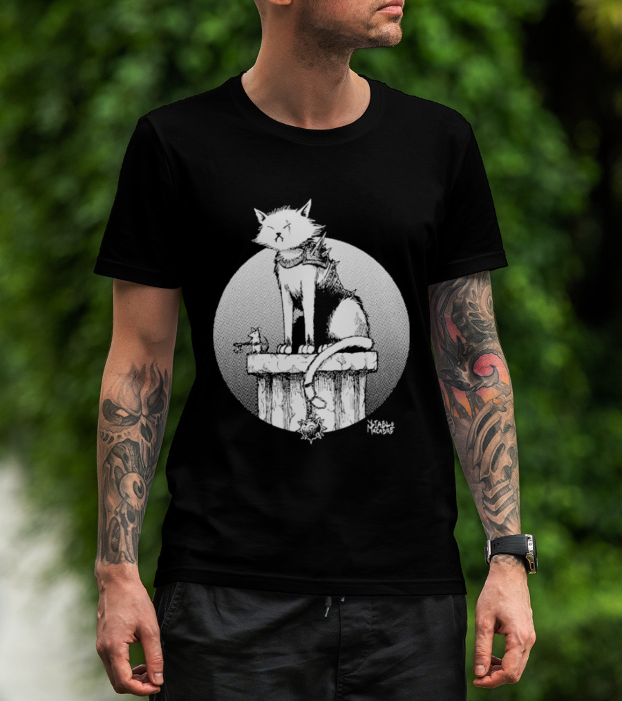 Unlikely Companions Wolf And Grapes T-Shirt