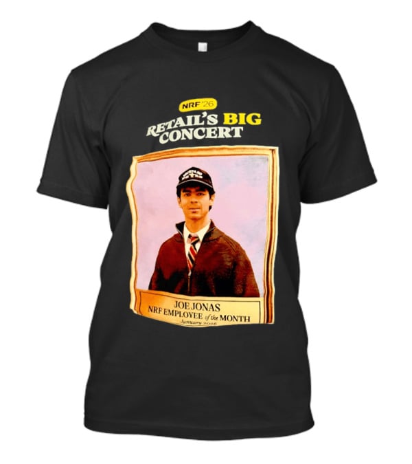 Joe Jonas NRF Employee Of The Month January 2006 Retail's Big Concert T-Shirt