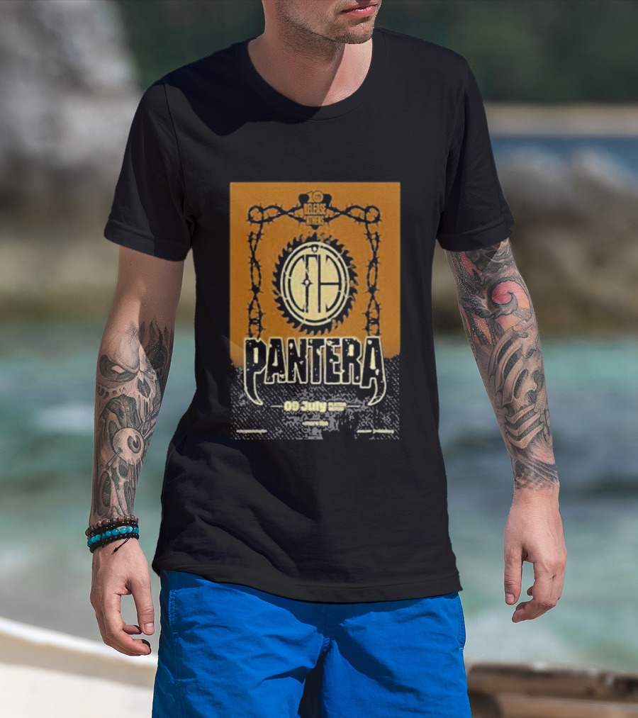 Pantera Plateia Nerou Athens July 9 2026 Greek Event Artillery Gear Sign T-Shirt