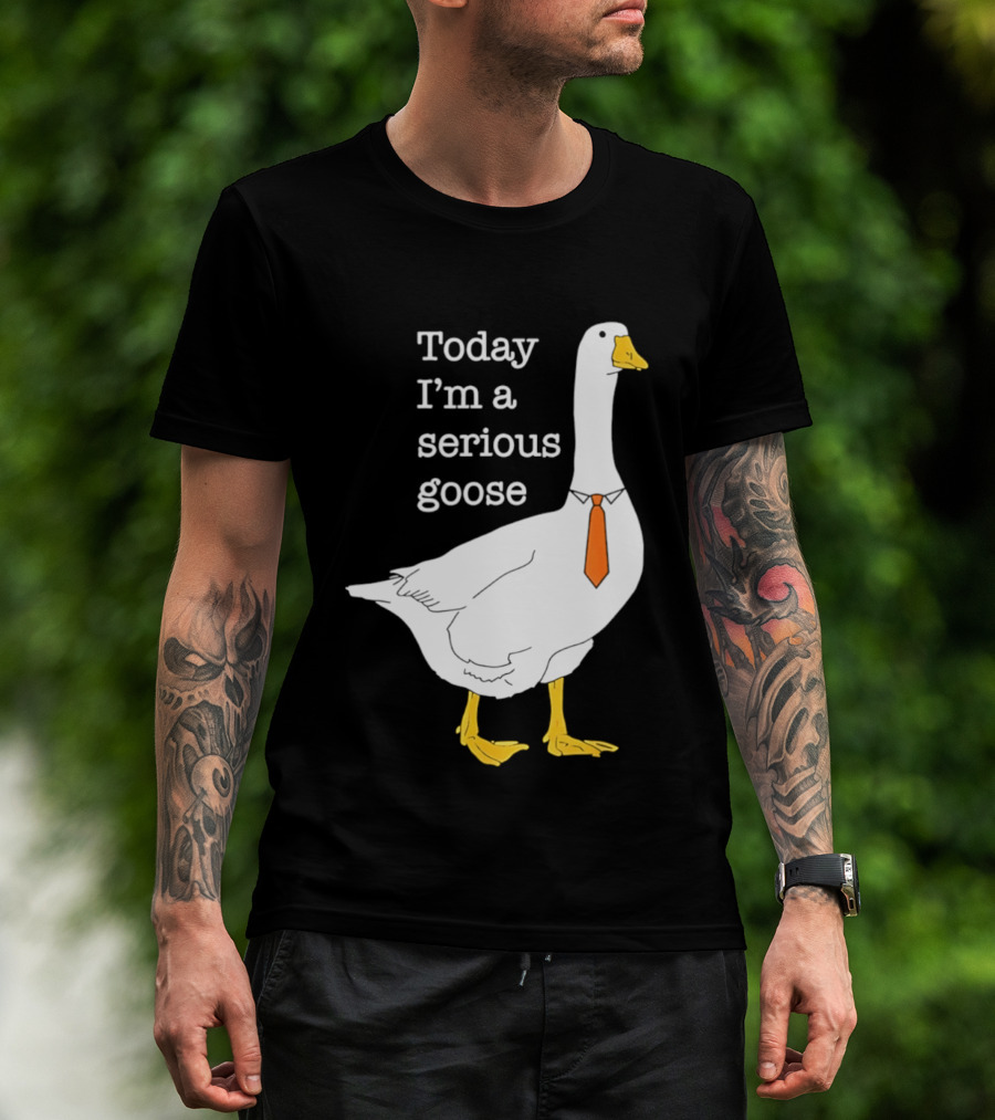 Today I'm A Serious Goose T-Shirt