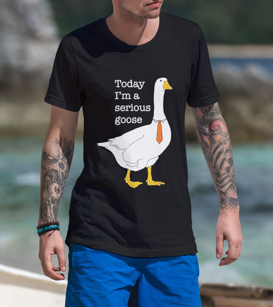 Today I'm A Serious Goose T-Shirt