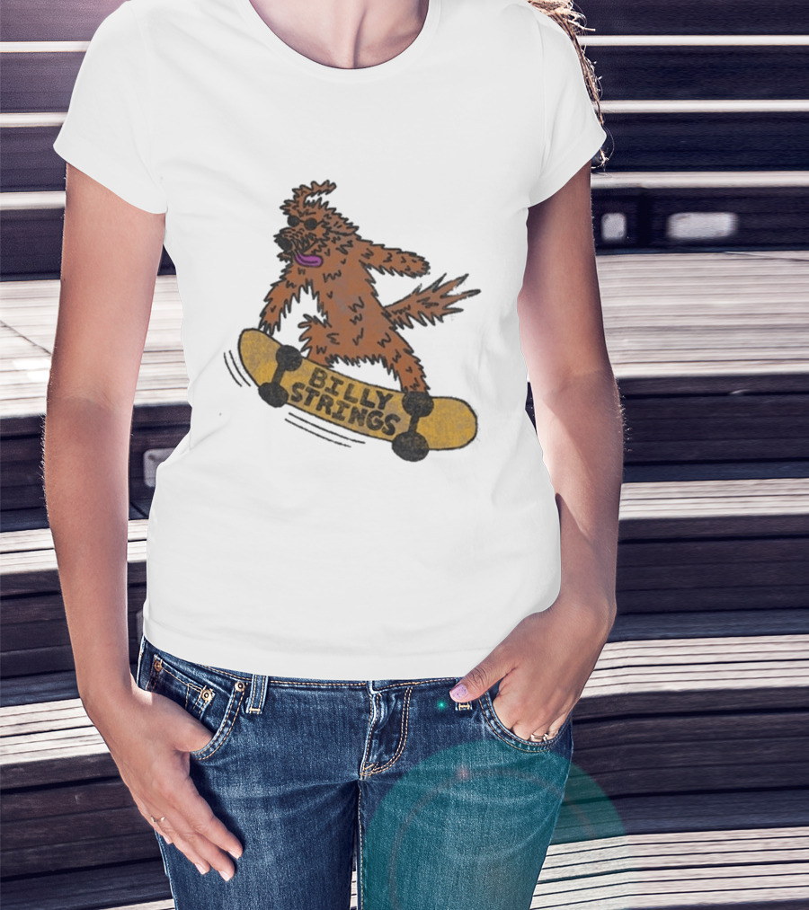 Billy Strings Skateboard Dog 2026 T-Shirt