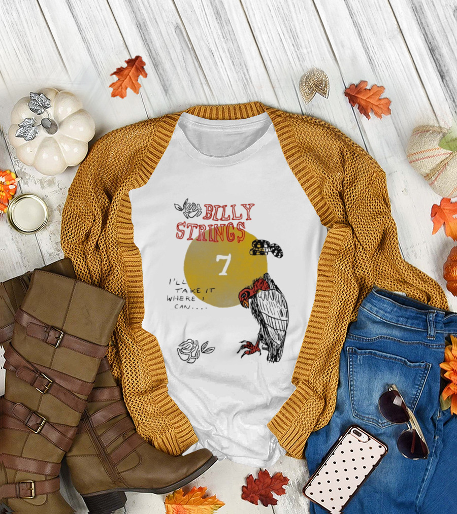 Billy Strings I'll Take It Where I Can Vulture and Sun T-Shirt