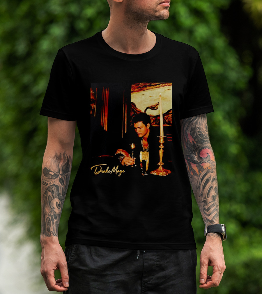Drake Maye Take Care MVP New England Patriots T-Shirt