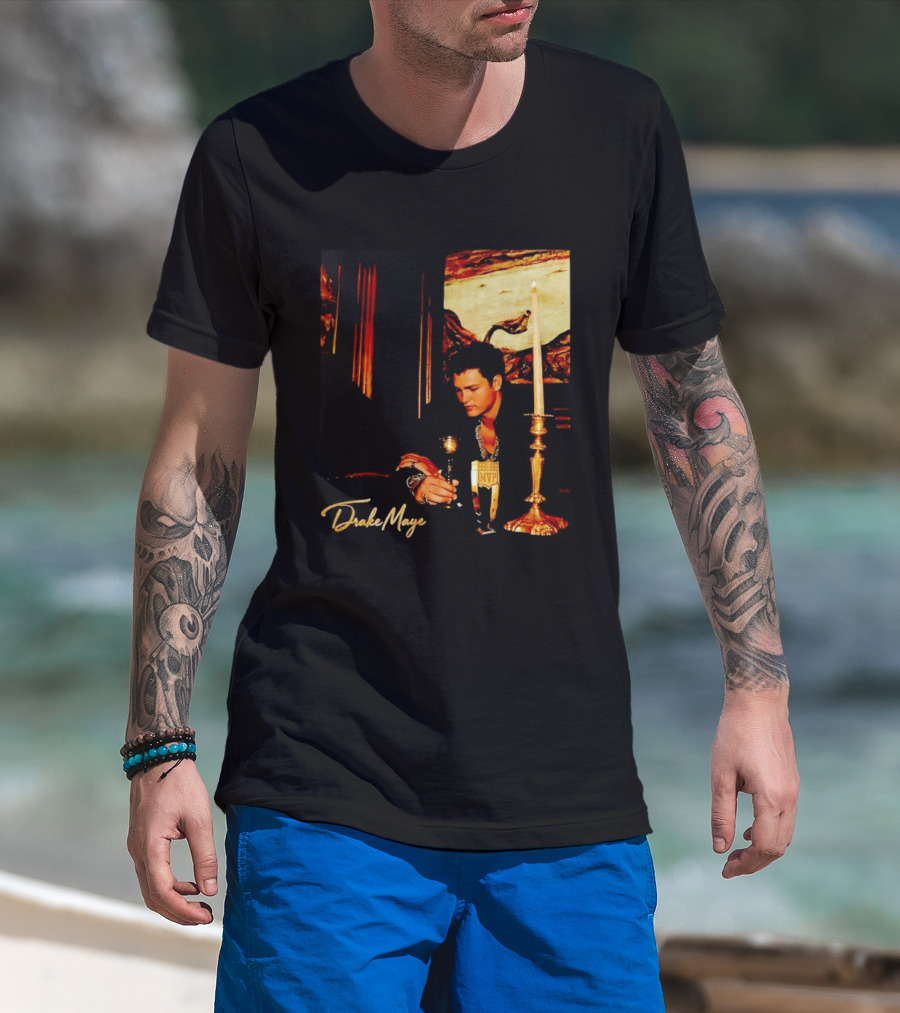 Drake Maye Take Care MVP New England Patriots T-Shirt