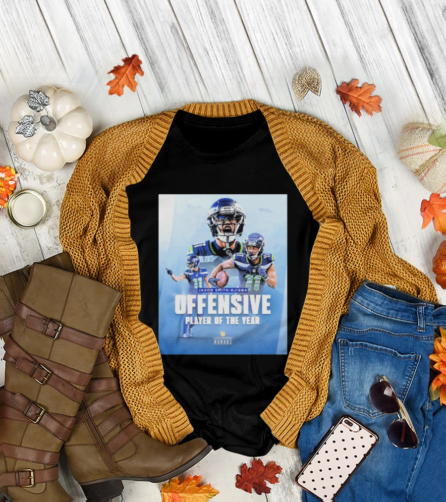 Jaxon Smith Njigba Offensive Player of the Year Seattle Seahawks Honors T-Shirt