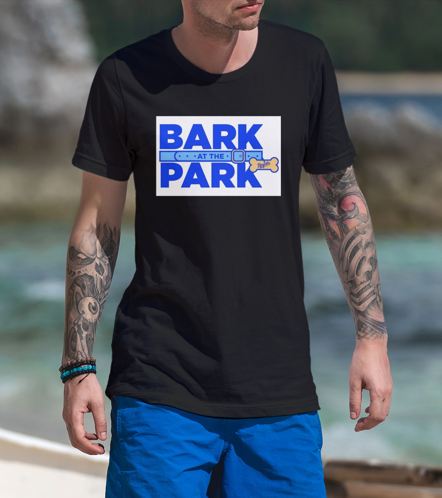 Kansas City Royals Bark At The Park Royals Bone T-Shirt