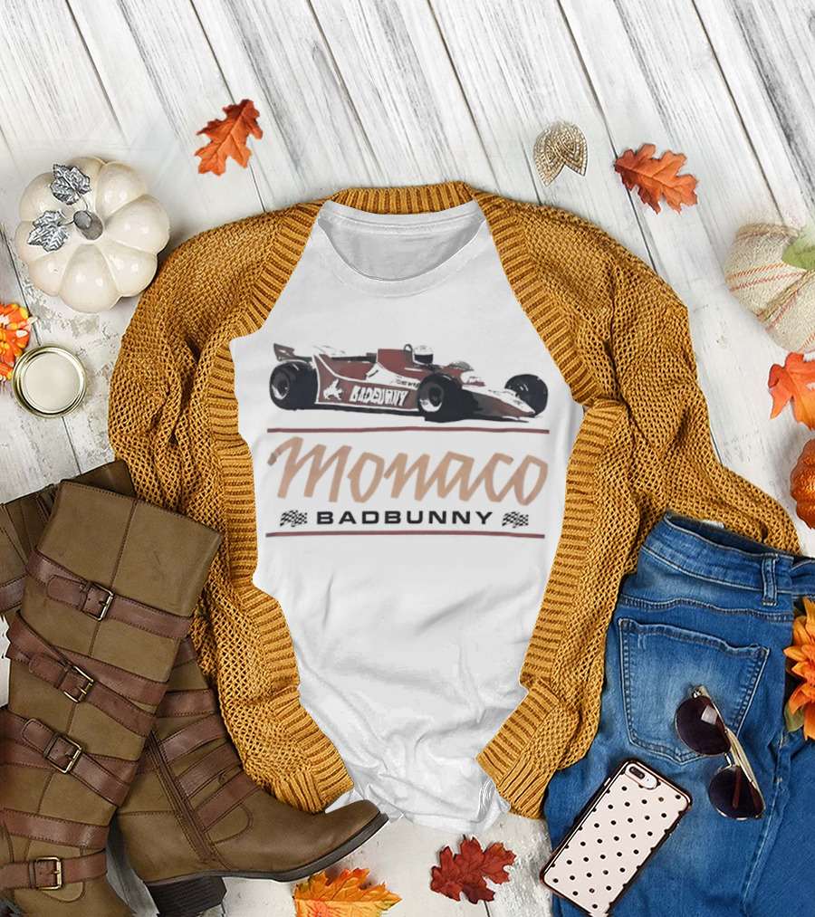 Monaco Grand Prix Bad Bunny Racing Collaboration T-Shirt
