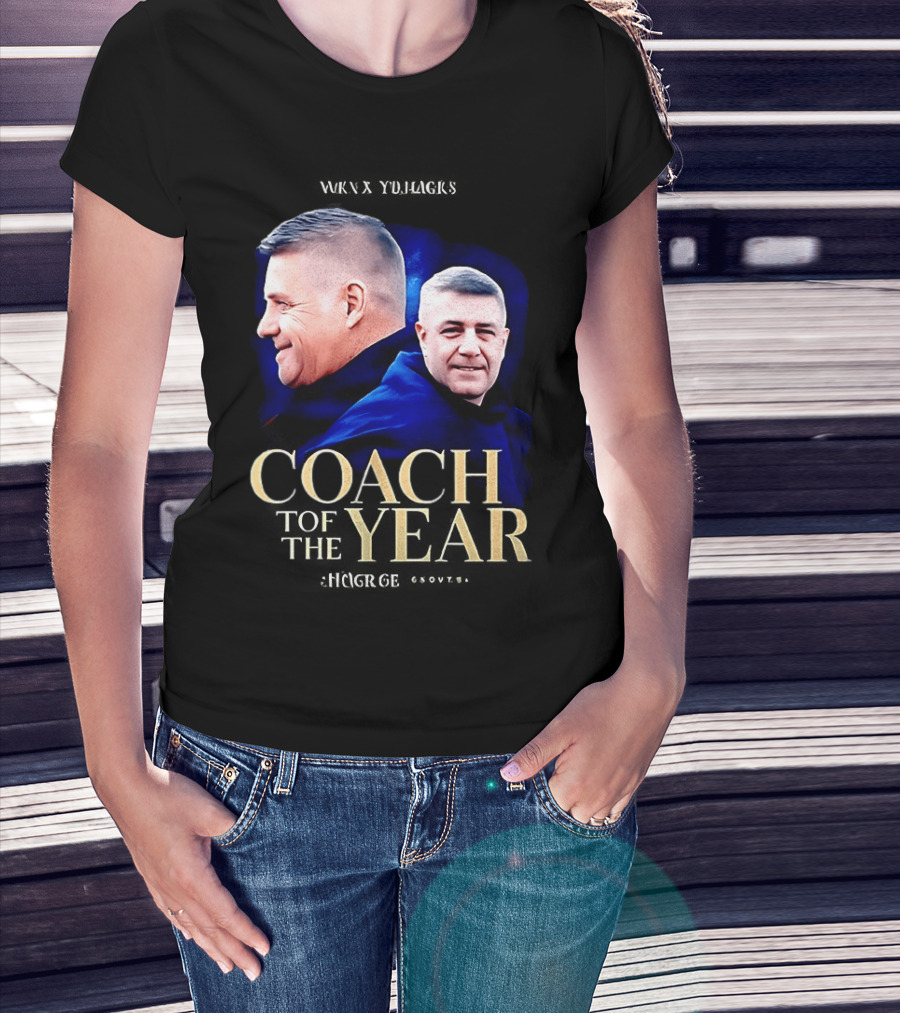 New England Patriots Mike Vrabel Coach Of The Year T-Shirt