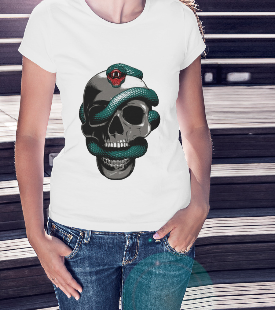 Brad Arnold Snake Skull T-Shirt