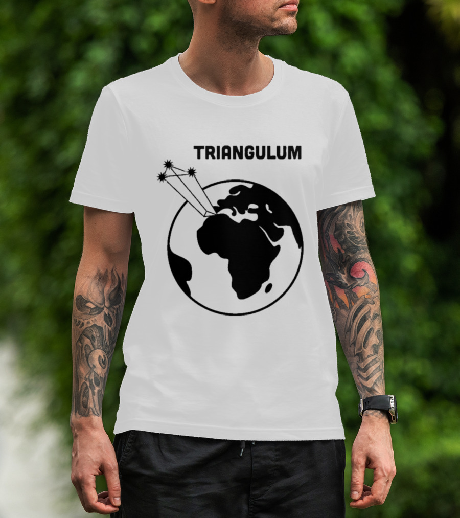 Triangulum Earth Star Constellation T-Shirt
