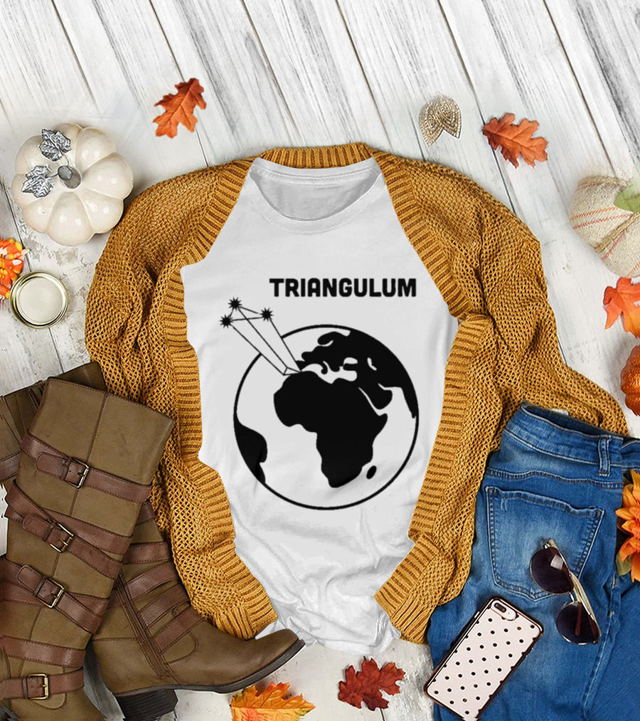 Triangulum Earth Star Constellation T-Shirt