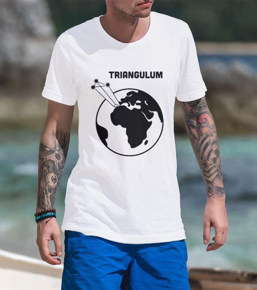 Triangulum Earth Star Constellation T-Shirt
