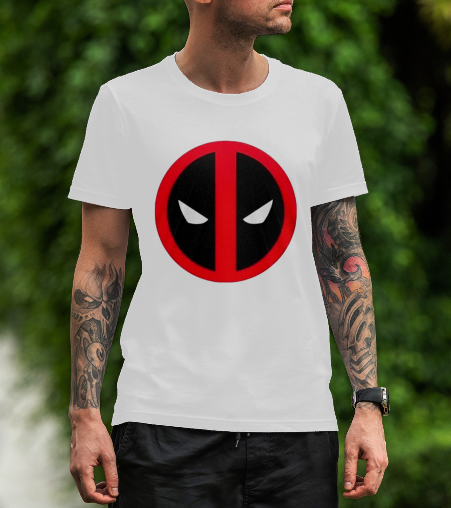 Deadpool 10th Anniversary 2016 2026 Maximum Effort Iconic Red Black White T-Shirt
