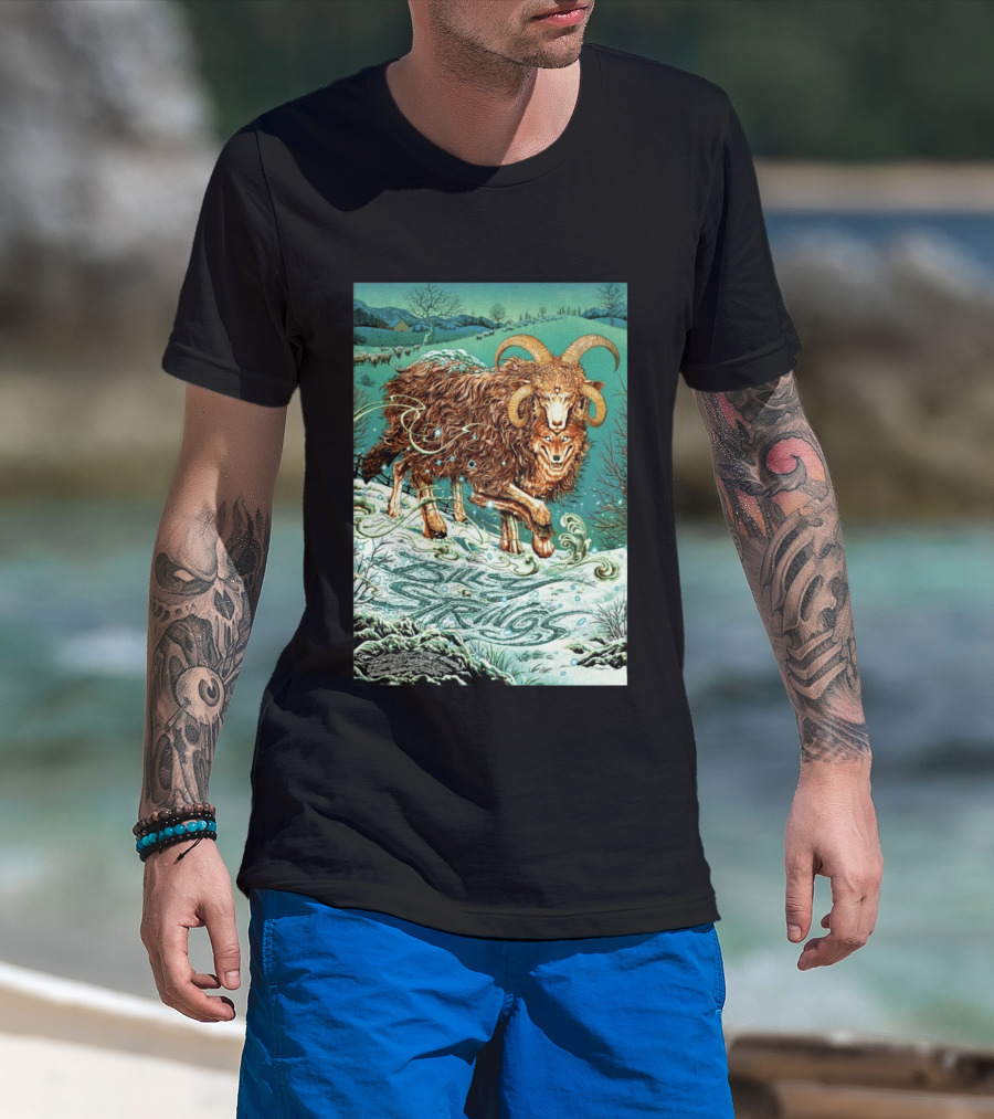 Billy Strings Asheville NC Event Feb 10 14 2026 Wolf Ram T-Shirt