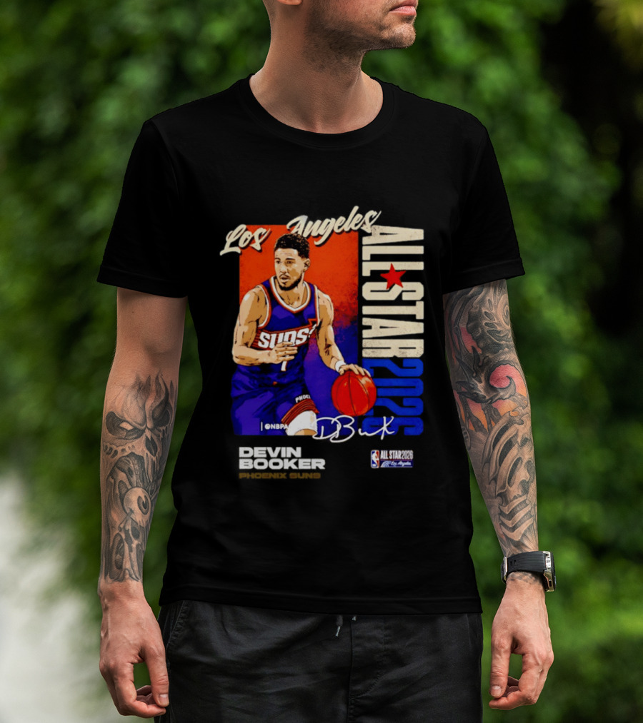 Devin Booker Los Angeles 2026 NBA All Star Suns D Book T-Shirt