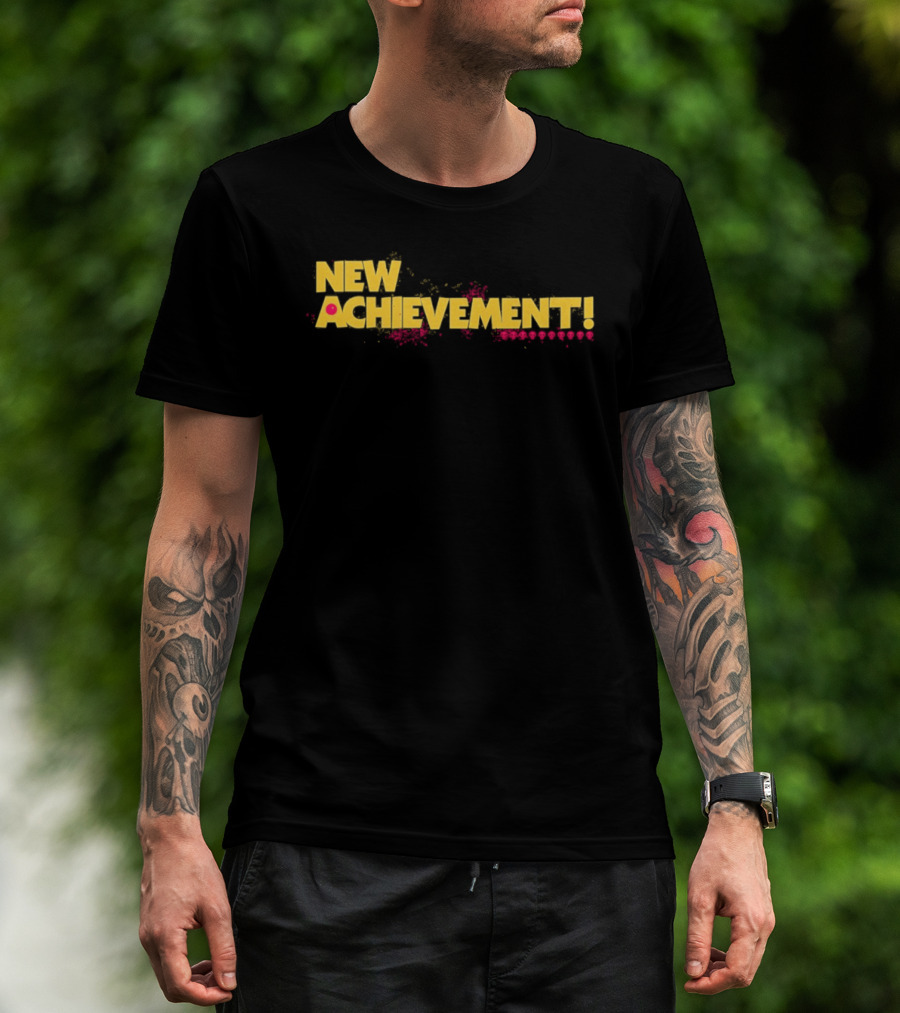New Achievement Skulls Vibrant Splatter T-Shirt